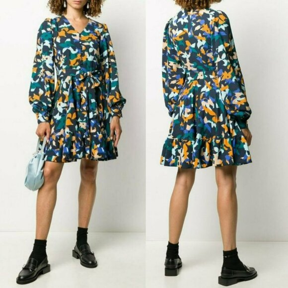 STINE GOYA Dresses & Skirts - STINE GOYA Multicolor Patterned Dress